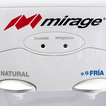 Dispensador de Agua Mirage DISX05 MDT10BB Table Top | Blanco con Gris | 3 Temperaturas | Compacto | 127 V~ | Ideal para Escritorio o Cocina