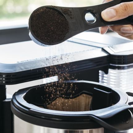 Cafetera de Especialidad Ninja CM401 10 Tazas con Jarra de Vidrio Negra