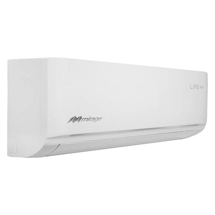 Mini split, ON/OFF,  LIFE12 plus, Blanco, Con Calefacción, 1TON, 12000 BTU, 220 V, 12 SEER series