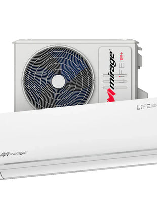 LIFE12 PLUS / SOLO FRÍO, 2 TON, 220 V, Minisplit ON/OFF, Blanco, 24000 BTU, R410A, 12 SEER Series