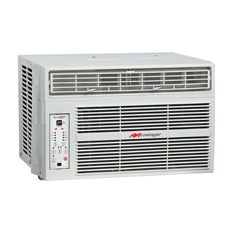 AIRE ACONDICIONADO DE VENTANA 0.5 TON, BLU PLUS R32, 115 V, EER = 3.41 W/W