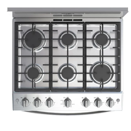 ESTUFA WHIRLPOOL MOD. WFR3400D 30" GRIS