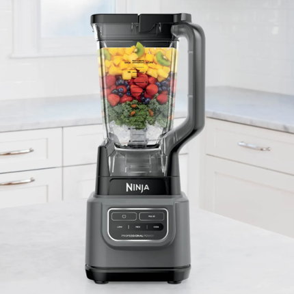 Licuadora Ninja BE200LAA Clásica 1000W 4 Velocidades 2.1L Gris Oscuro