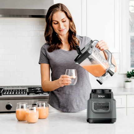 Licuadora Ninja BE200LAA Clásica 1000W 4 Velocidades 2.1L Gris Oscuro