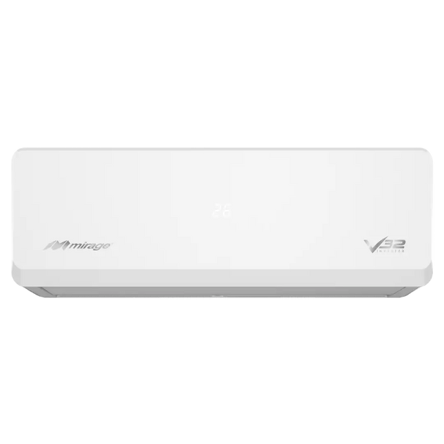 INVERTER V32 / SOLO FRÍO, 1.5 TON, 220 V, Minisplit, Blanco, 18000 BTU, R32 Bajo Impacto Ambiental, 17.5 SEER